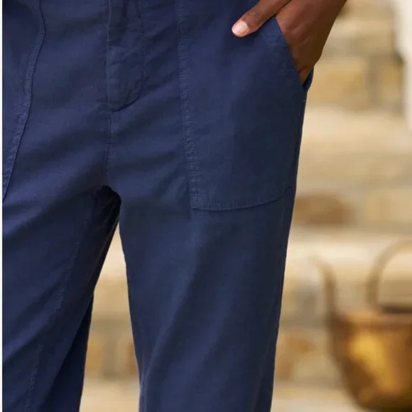 EUC Frank & Eileen Foxrock Cotton Twill Jogger Size 4 - Picture 3 of 8